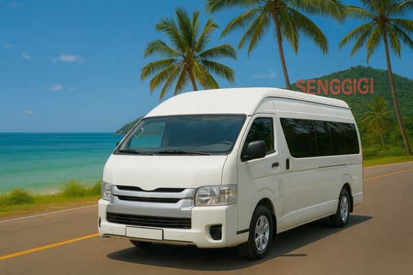 sewa mobil hiace murah di lombok